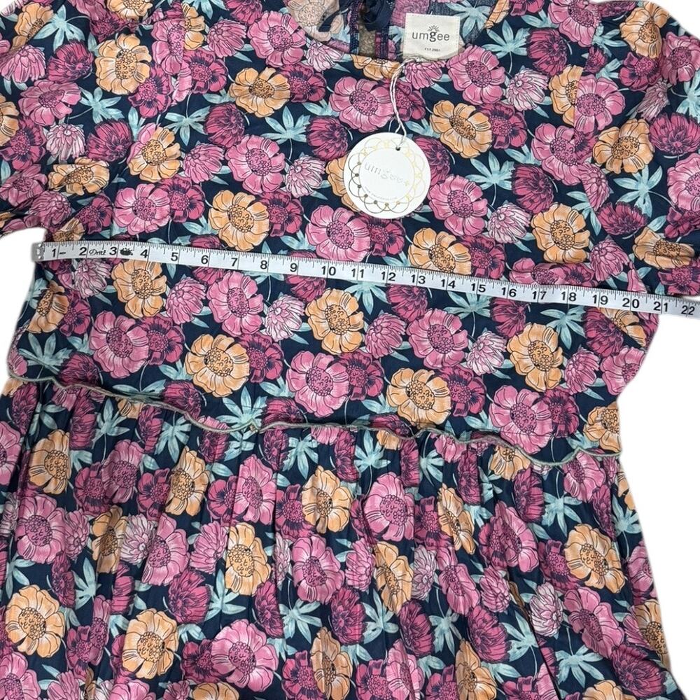Umgee - NWT - Floral Scalloped Hem Dress - Size XL - Picture 6 of 7
